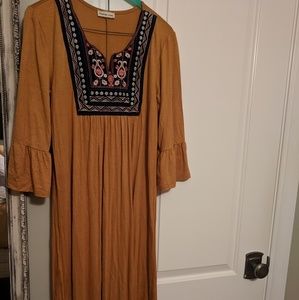 Flamingo Urban Swing Dress